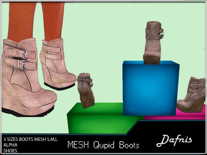 *DAFNIS MESH Qupid Boots 2