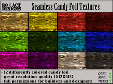 Ro!Act Designs 12 Candy Foil Seamless Textures