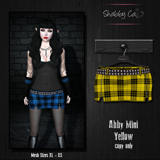 ~Abby Mini Yellow - Shabby Cat~ 