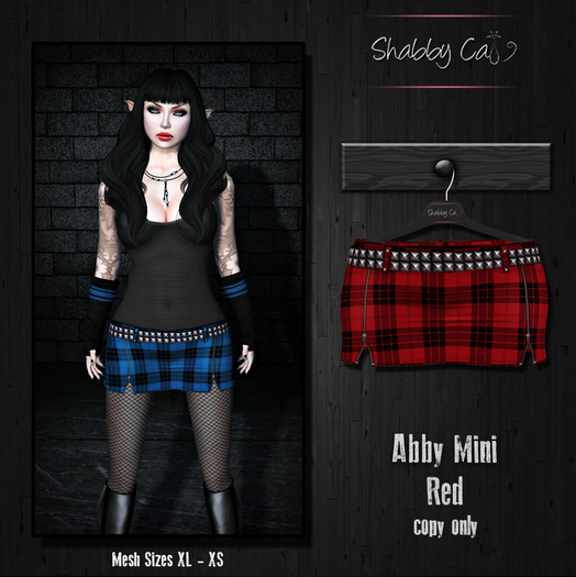 ~Abby Mini Red - Shabby Cat~ 