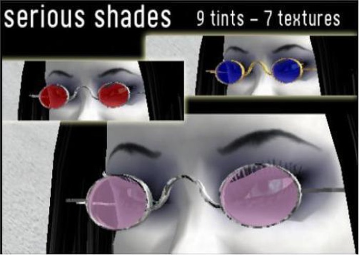 Serious Shades - 9 lens colors, 7 textures - Scripted Sunglasses