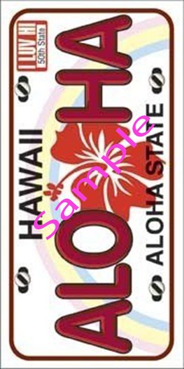 Beach Towel Aloha Hawaii (boxed)