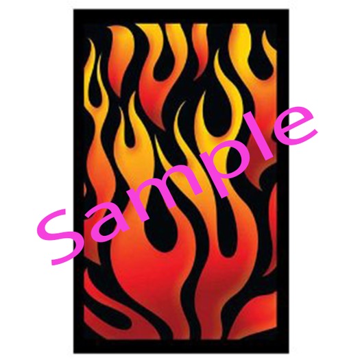 Beach Towel Flames  (boxed)