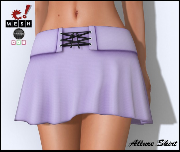 e! Allure Skirt (Lilac)