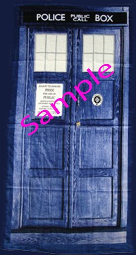 Beach Towel Tardis (boxed)