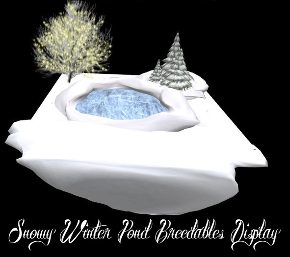 Winter Pond Breedables Display
