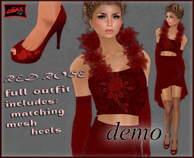 Liza's* Red rose DEMO