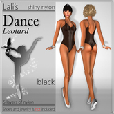 Lali's Dance Leotard Black