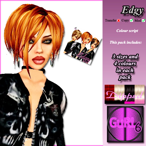 *Gurl6* Edgy - Dipped Pack