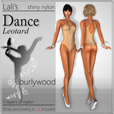 Lali's Dance Leotard Burlywood