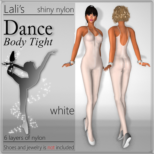 Lali's Dance Body Tight White