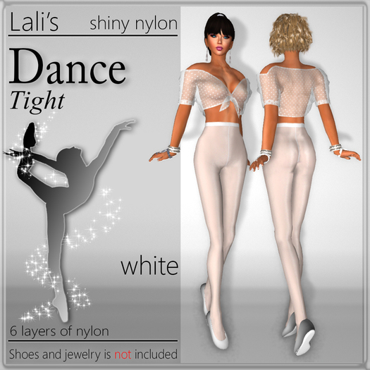 Lali's Dance Tight White
