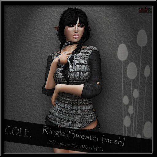 .:COLE:. Ringle-Sweater [mesh] FaTpAcK