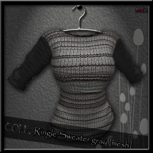.:COLE:. Ringle-Sweater gray [mesh]