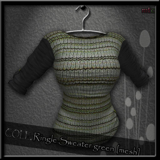 .:COLE:. Ringle-Sweater green [mesh]