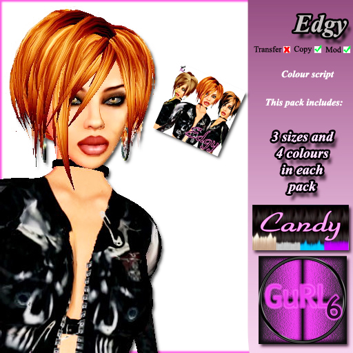 *Gurl6* Edgy - Candy Pack
