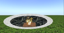 Black Marble Fireplace
