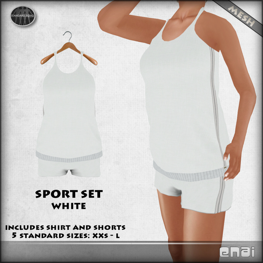Enai - Sport set white