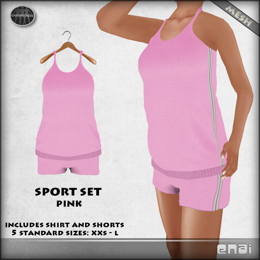 Enai - Sport set pink