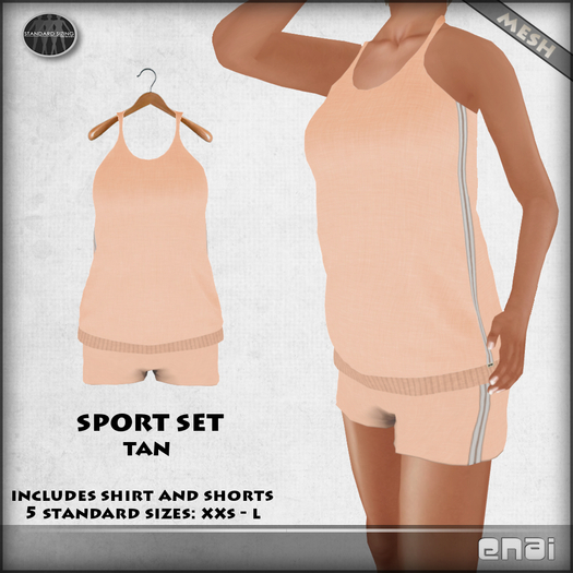 Enai - Sport set tan