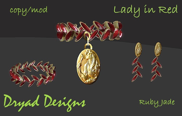 ~*Dryad Designs*~ Lady in Red
