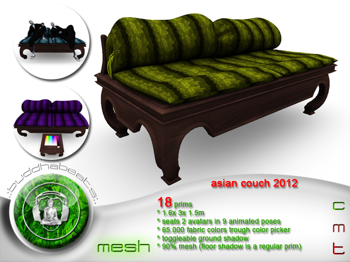 .:buddhabeats:. Asian Couch 2012