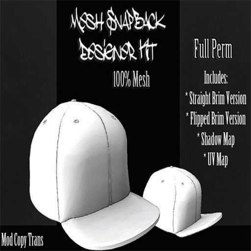[UnderDogs] - Mesh SnapBack Designer Kit - EXCLUSIVE