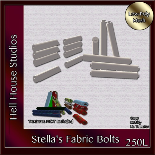 HHS Stella's Fabric Bolts-Boxed 