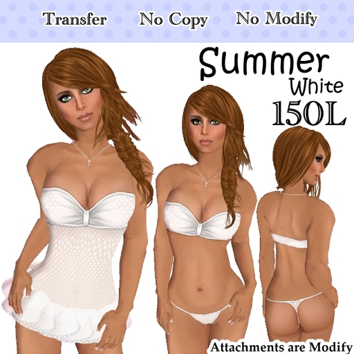 Short & Sweet Summer- White