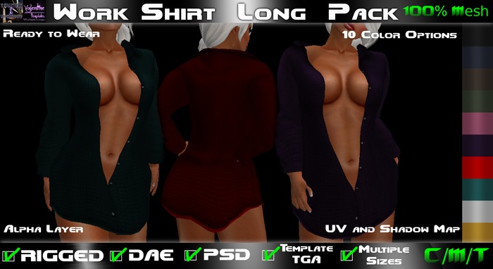 *EVO VT MESH* Work Shirt Long Pack 