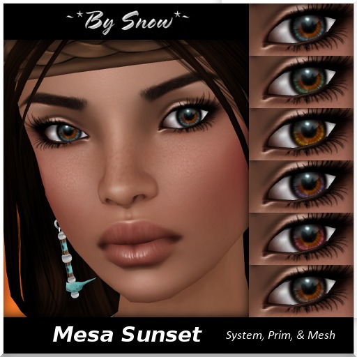 ~*By Snow*~ Mesa Sunset Eyes w/Mesh