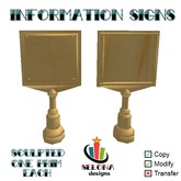 Selona Designs - Information Boards 1 & 2