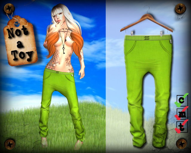 [NaT]-Skinny Slacks Absinthe