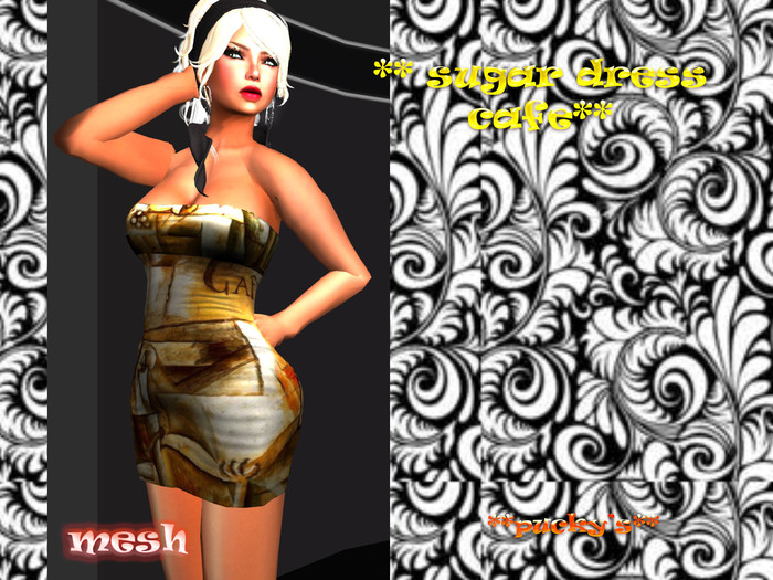 ** SUGAR DRESS PICASSO CAFE**