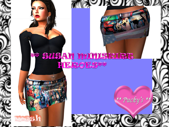 SUSAN MINISKIRT HEROES