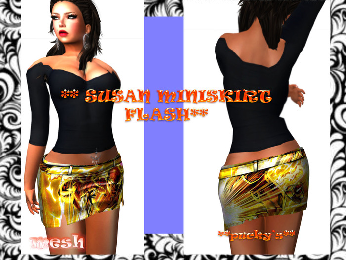 SUSAN MINISKIRT FLASH