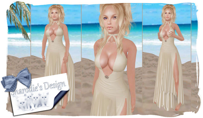 ~*~Shar's Gowns~*~Jillianna - sand