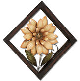 Yellow Flower Metal Art