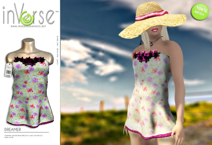 ☰ inVerse ☰ Dreamer - rigged dress 