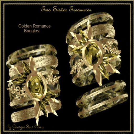 TST Golden Romance Bangles