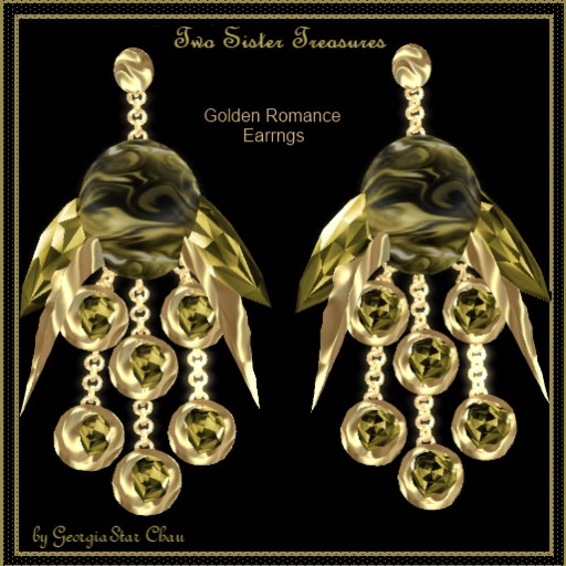 TST Golden Romance Earrings.