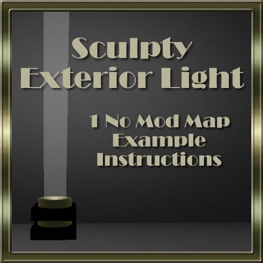 OMG Sculpty Exterior Light 