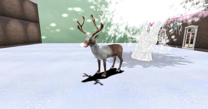 Animated rudolph