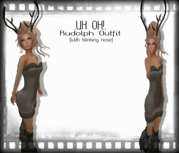 Second Life Marketplace - .UHOH. RUDOLPH OUTFIT [BOXED]