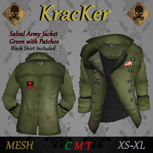 Salval Army Jacket - Green