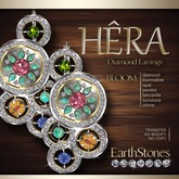 EarthStones Hera Diamond Earrings - Bloom (BOXED)