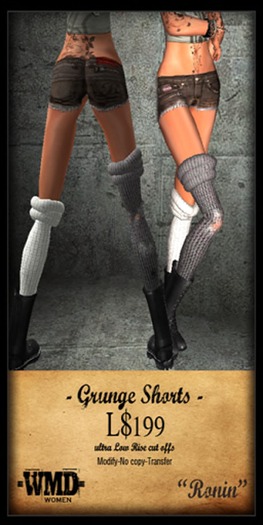 -WMD- Cut offs shorts - grunge 