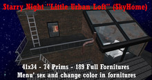 BOX Rezz Box Starry Night "Little Urban Loft" (SkyHome)