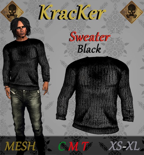 Kracker Sweater - Black