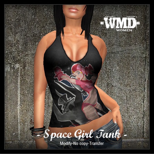 -WMD- space girl tank